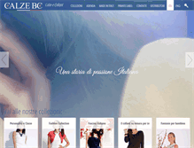 Tablet Screenshot of calzebc.com